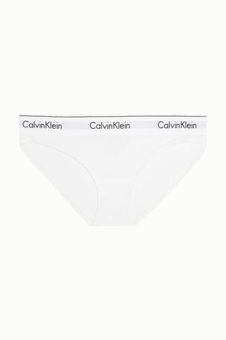 Calvin Klein Underwear + Modern Cotton Stretch Cotton-Blend Briefs