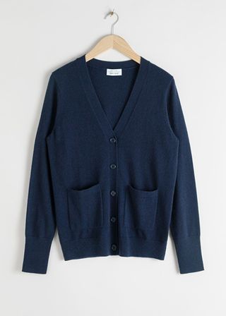 & Other Stories + Duo Pocket Cashmere Cardigan