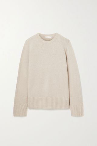 The Row + Sibel Oversized Wool and Cashmere-Blend Sweater