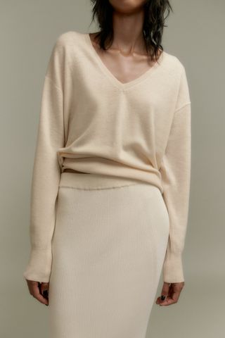 Zara + Ultra Soft 100% Wool Sweater