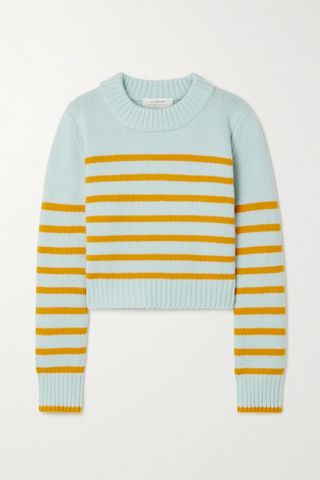 La Ligne + Mini Marin Striped Wool and Cashmere-Blend Sweater