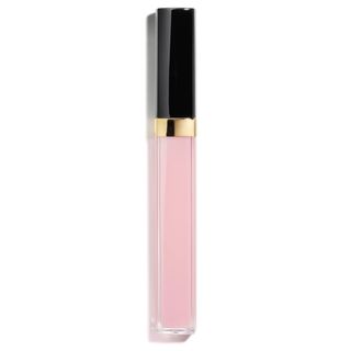 Chanel + Rouge Coco Gloss Moisturizing Glossimer in Icing