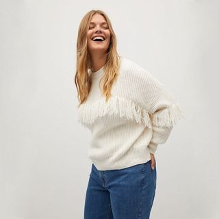 Violeta + Fringes Knit Sweater