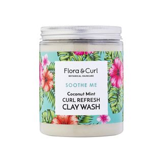 Flora & Curl + Coconut Mint Curl Refresh Clay Wash