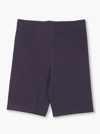 Forever 21 + Basic Cotton-Blend Biker Shorts
