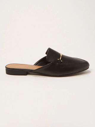 Forever 21 + Faux Leather Loafer Mules