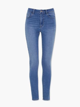 Forever 21 + Mid-Rise Skinny Jeans