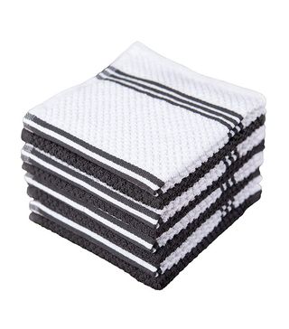 Sticky Toffee + Cotton Terry Kitchen Dishcloth, 8 Pack
