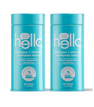 Hello + Antiplaque + Whitening Toothpaste Tablets