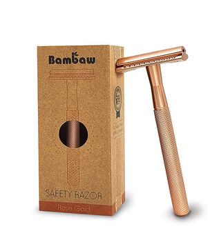 Bambaw + Rose Gold Safety Razor