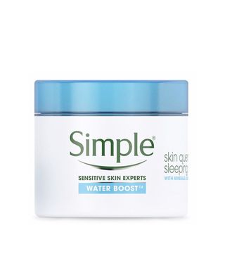 Simple + Water Boost Skin Quench Sleeping Cream