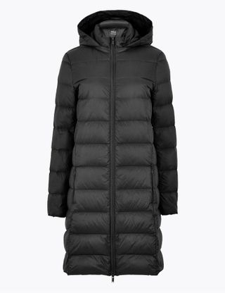 M&S Collection + Feather & Down Puffer Coat