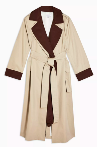 Topshop + Double Layer Trench by Boutique