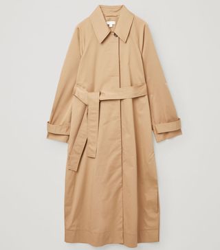 COS + Organic Cotton Oversized Trench Coat