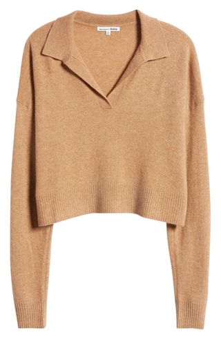 Reformation + Cashmere Polo Sweater