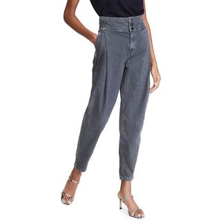 J Brand + Carey High Rise Tapered Jeans