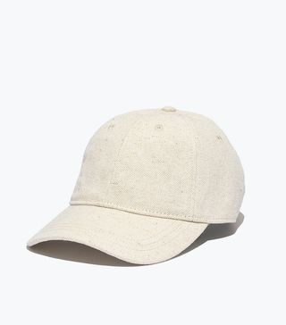 Madewell + Cotton Linen Baseball Hat