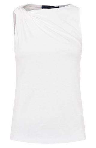 French Connection + Mati Drape Jersey Sleeveless Top