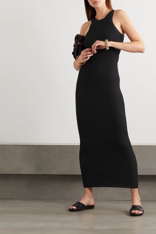 Totême + Espera Ribbed-Knit Maxi Dress