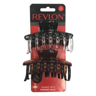 Visit the Revlon Store + Revlon Strong Hold Hair Claw Clips 2-Count