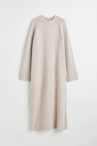 H&M + Knitted Long Dress