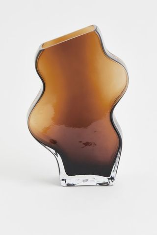 H&M + Wavy Glass Vase