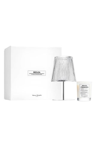 Maison Margiela + Replica By the Fireplace Candle & Holder Gift Set
