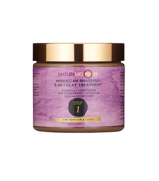Naturalicious + Moroccan Rhassoul 5-In-1 Clay Treatment