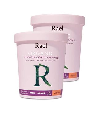 Rael + Organic Cotton Compact Tampons