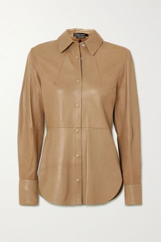 Isabel Marant + Xiao Leather Shirt