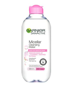 Garnier + Micellar Water Facial Cleanser and Makeup Remover for Sensitive Skin