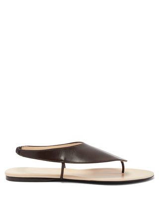 The Row + Ravello Leather Sandals