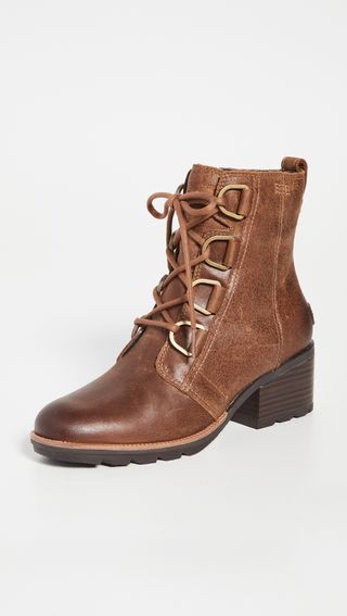 Sorel + Cate Lace Up Boots