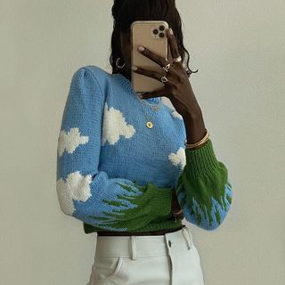 Clouds Knit Sweater 