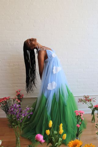 Lirika Matoshi + Glass Slipper Gown
