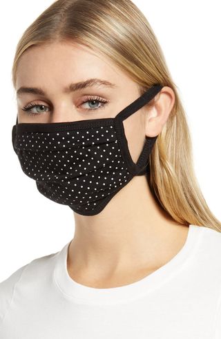 Nordstrom + 4-Pack Adult Pleated Knit Face Masks