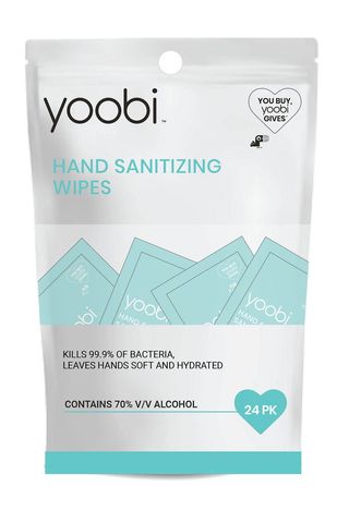 Yoobi + Hand Sanitizer Wipe Set