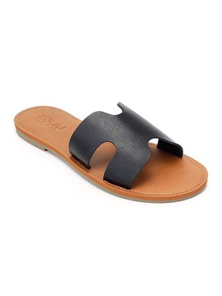 Kolili + Flat Slide Sandals
