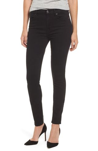 7 for All Mankind + B(Air) High Waist Skinny Jeans