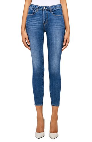 L'Agence + Margot High Waist Crop Jeans
