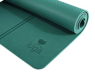 Iuga + Yoga Mat with Alignment Lines