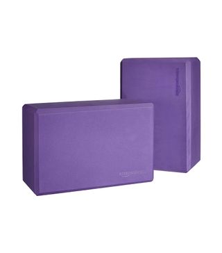 AmazonBasics + Foam Yoga Blocks (Set of 2)