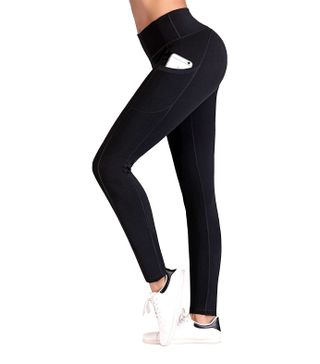 Iuga + High Waist Yoga Pants with Pockets