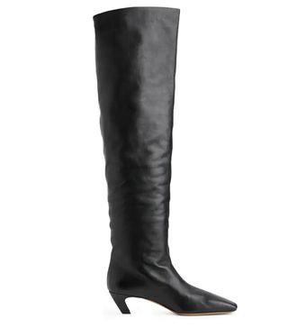 Arket + Over-the-Knee Leather Boots