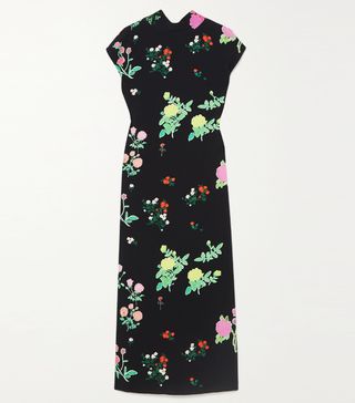 Bernadette + Valentine Floral-Print Crepe Midi Dress