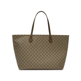 Gucci + Beige GG Ophidia Tote