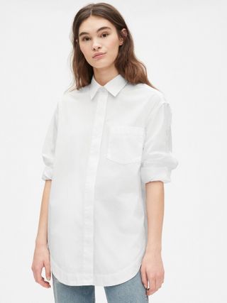 Gap + Oversized White Tunic