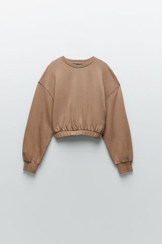 Zara + Plush Sweatshirt