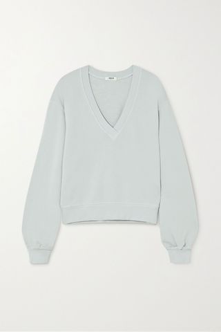 Agolde + Cotton-Jersey Sweatshirt