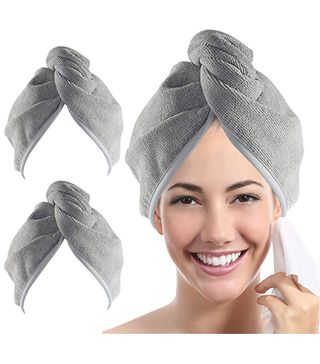 Youlertex + Microfiber Hair Towel Wrap